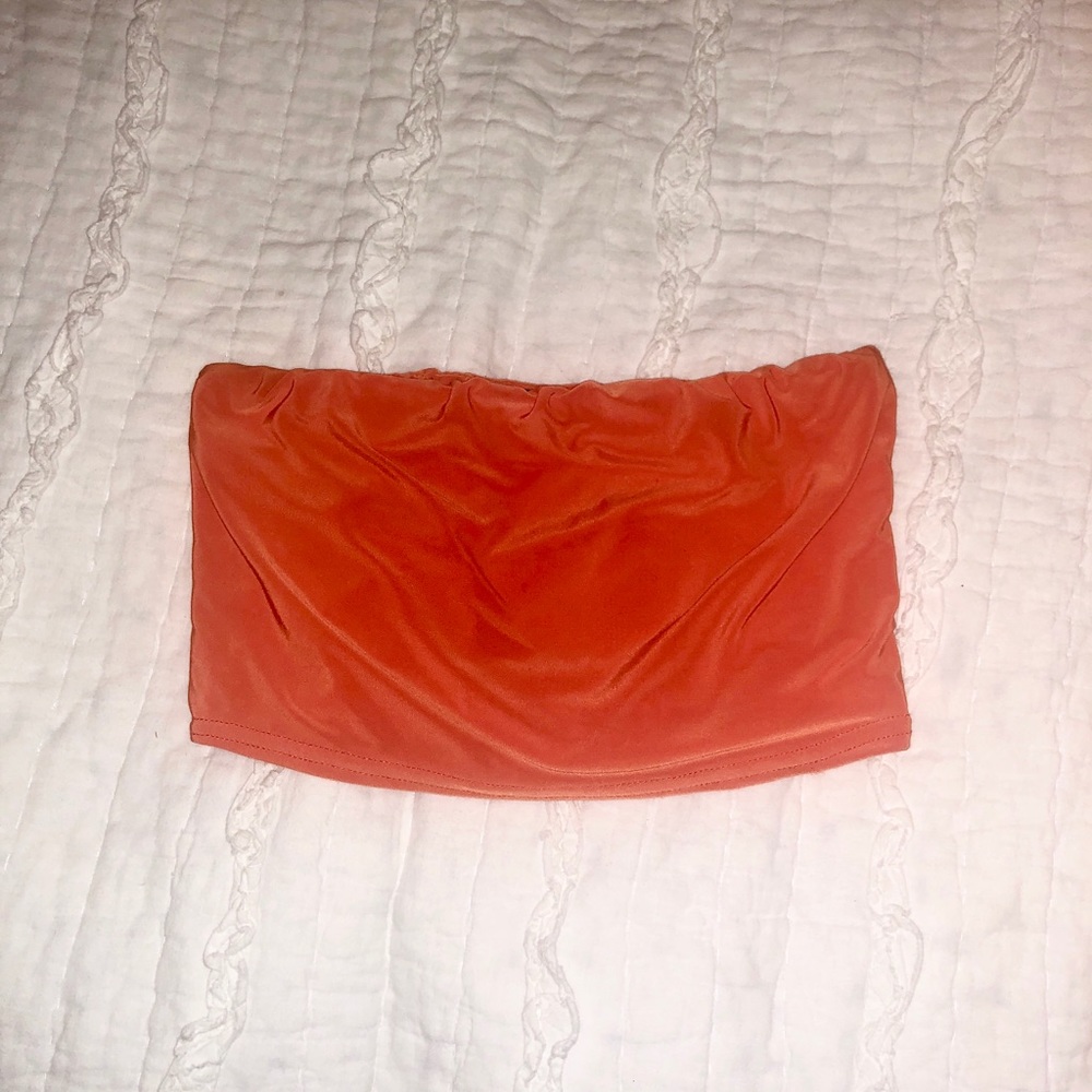 Orange Tube Top